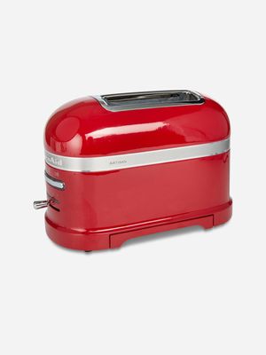 kitchenaid artisan toaster 2slice empire red