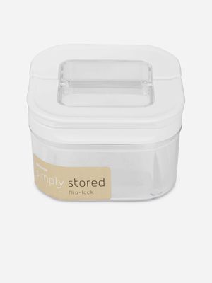 simply stored flip lock sq canister 0.5l