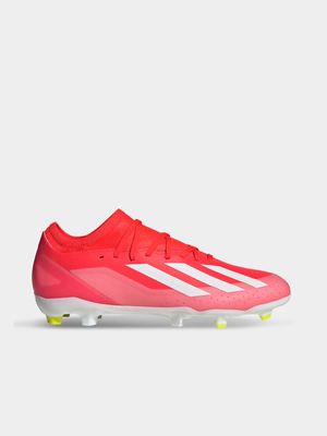 Mens adidas X Crazyfast League Red/White Boots