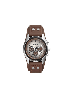 Fossil Coachman Chronograph Brown Leather Watch