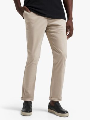 Jet Men's Sand Stretch Chino Casual Pants