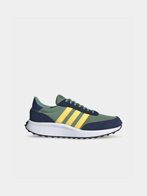 Mens adidas Run 70s Green/Yellow/Navy Sneakers