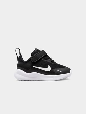 Junior Infant Nike Revolution 7 Black/White Shoes