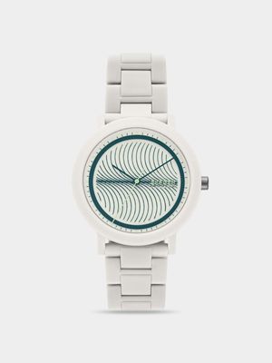 Skagen Men's Aaren Ocean Grey Tide Ocean Material Bracelet Watch