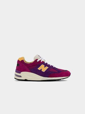 New Balance Men's 990 Purple Sneaker