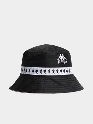 Kappa Mason Black Bucket Hat