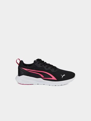 Women's Puma All Day Active Black/Pink Sneaker