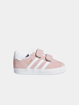 adidas Originals Toddler Gazelle Pink/White Sneaker
