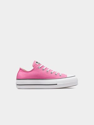 Womens Converse Chuck Taylor All Star Lift Pink Platform Sneakers