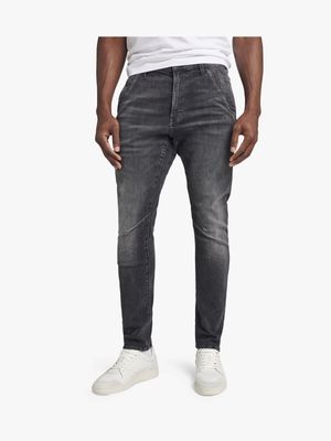 G-Star Men's Meteorite Black Superstretch Slim Jeans