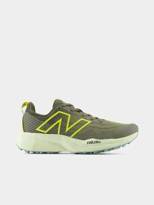 Mens New Balance FuelCell Venym Olive Trail Running Shoes