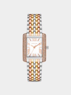 Michael Kors  Emery Tri-tone Stainless Steel Bracelet Watch