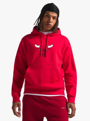 Nike Men's Chicago Bulls Red Hoodie
