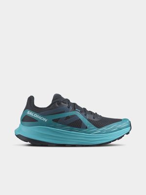 Mens Salomon Ultra Flow Teal/Blue Trail Running Shoes