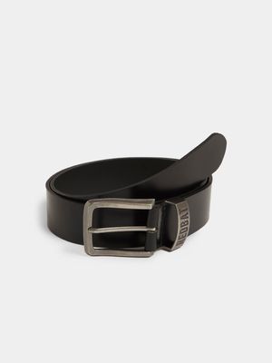 Redbat Black Leather Belt