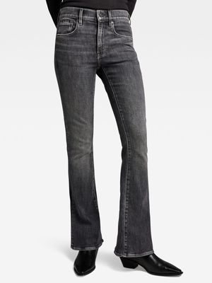 G-Star Women's 3301 Flare Grey Jeans