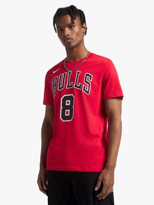 Nike Men's Chicago Bulls Red T-Shirt