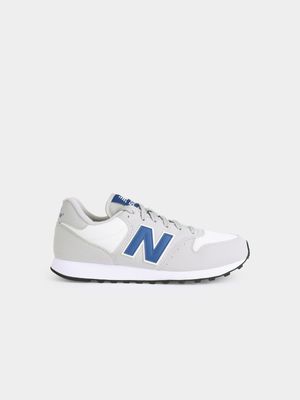 Mens New Balance 500 Grey/Navy Sneaker