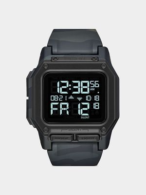 Nixon Men's Regulus Black Multicam Silicone Watch