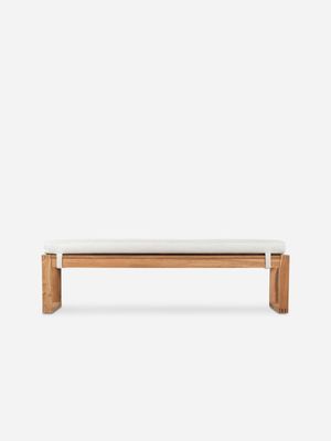 Natural 180cm Cabo Bench Including Cushion