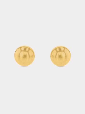 Yellow Gold 5mm Ball Studs Earrings