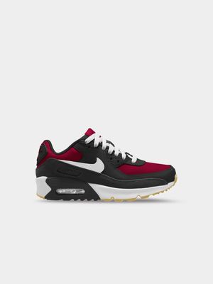 Nike Junior Air Max 90 Black/Red Sneaker