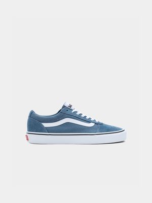 Mens Vans Ward Blue/White Sneakers