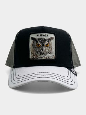 Men's Goorin Black V2 Owl Trucker Cap