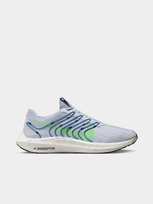 Mens Nike Pegasus Turbo SE Grey/Blue/Green Running Shoes