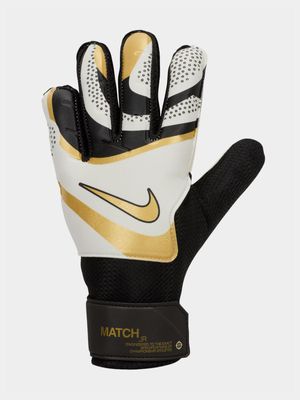 Junior Nike Match Black/White Goal Keeper Gloves
