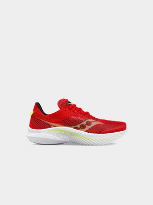 Mens Saucony Kinvara 14 Red/Yellow Shoes