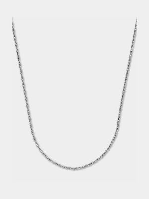Sterling Silver Women's Thin Rope Necklace