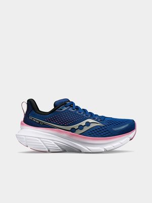 Womens Saucony Guide 17 Navy/Orchid Running Shoes