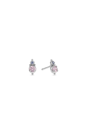 Sterling Silver & Cubic Zirconia Candy Cluster Stud Earrings