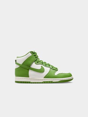 Nike Women's Dunk High White/Green Sneaker