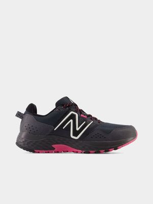 Womens New Balance T410v8 Black Trail Running Shoes
