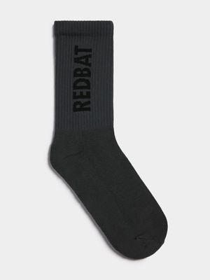 Redbat Grey Melange Socks (7-11)