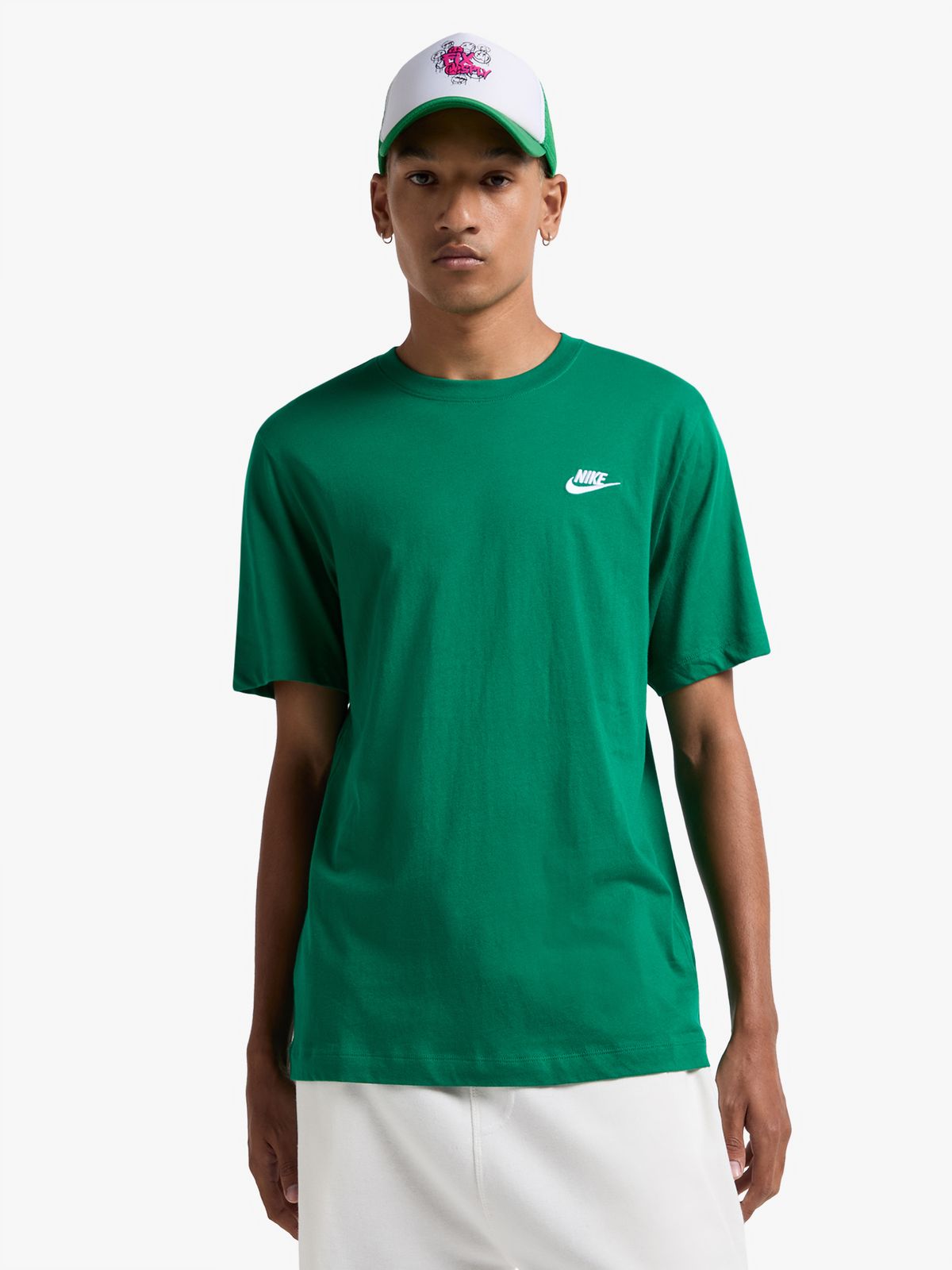 Nike Men's NSW Club Green T-shirt - Bash.com