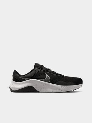 Mens Nike Legend Essential 3 Black/Grey Training Shoes