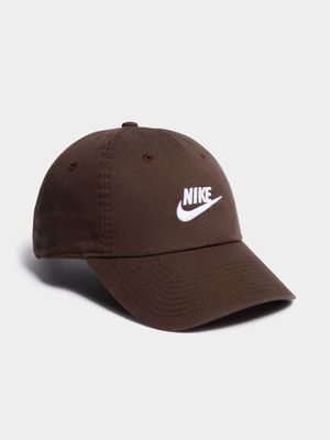 Nike Unisex Club Unstructured Futura Wash Brown Cap