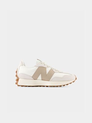 New Balance Men's 327 Cream/White Sneaker