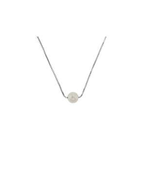 Sterling Silver & Freshwater Pearl Simplicity Necklace