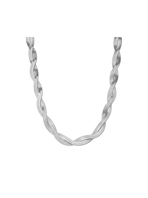 Intertwinded Snake Chain Necklace