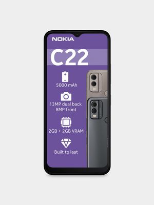 Nokia C22 Dual Sim network Locked