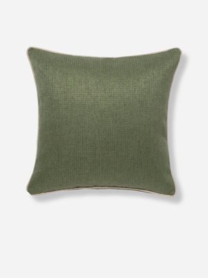 Designers Guild Scatter Cushion Jumbo Linen Olive 60x60
