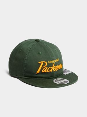 New Era Packers Retro Crown 9Fifty Green Cap