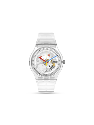 Swatch Clearly New Gent TPU Strap Watch