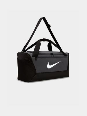 Nike Unisex Brasilia Training Grey/Black Duffel Bag
