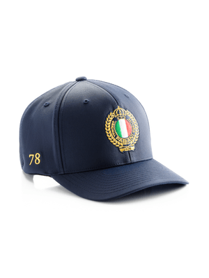 Fabiani Men's Delta Crest Navy Cap