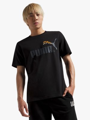 Puma Men's Classics Black T-Shirt